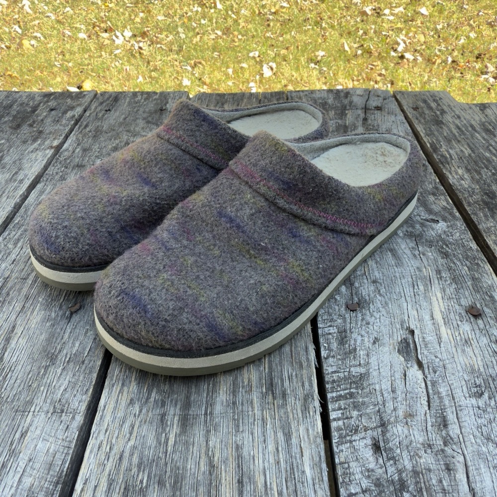 Merrell Women's Juno Clog‎ J002274 Size 7.5 Wool Blend Mules Multicolor EUC